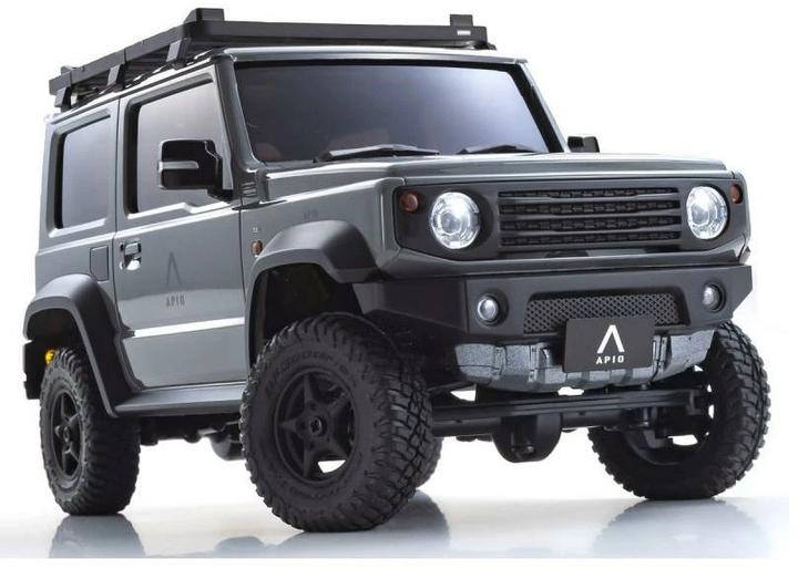 Actual product image Kyosho Scale Crawler Mini-Z Suzuki Jimny Apio TS4, Grey 1:18, ARTR (RTR Ready-to-Run)
