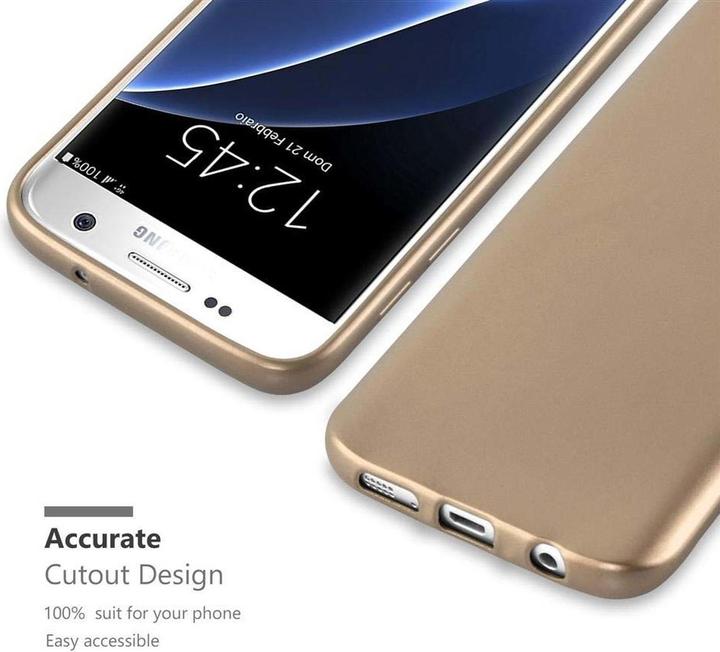 Image du produit Cadorabo Couverture métallique mate TPU (Samsung Galaxy S7)