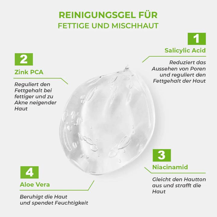 Immagine prodotto Sinoz Gesichtsreinigungsgel für fettige und Mischhaut 400ml (Gel, 400 ml)