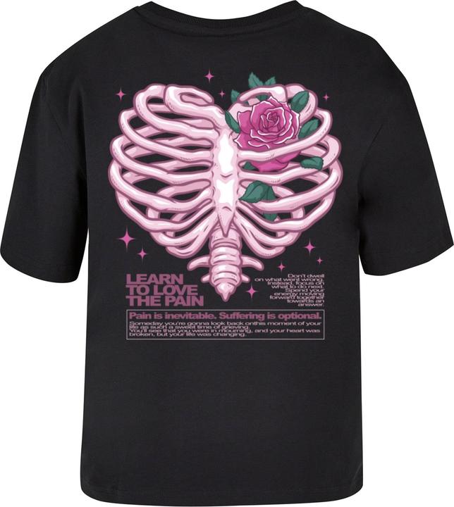 Actual product image Miss Tee Heart Cage Rose Tee - 136485 (S)