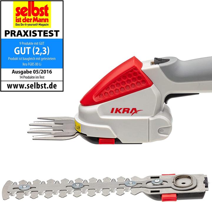 Produktbild Ikra IGBS 1054 (mit Tasche& Messer) (Akkuheckenschere)