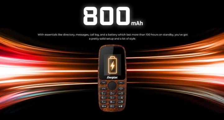Produktbild Energizer E2 – Telefon 32 MB RAM 32 MB 2G Dual Sim EU (Schwarz) (1.77")