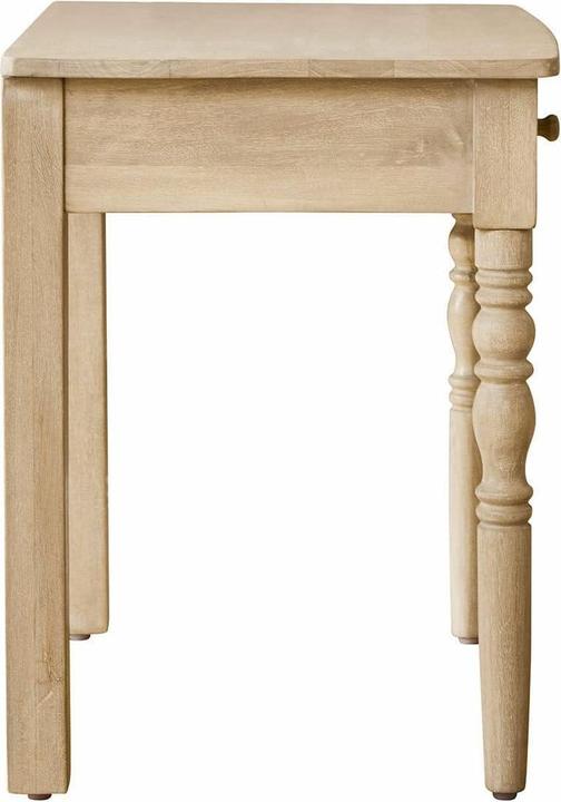 Image du produit Loberon Kinderschreibtisch Doucetin antikgrau (60 x 60 x 45 cm)