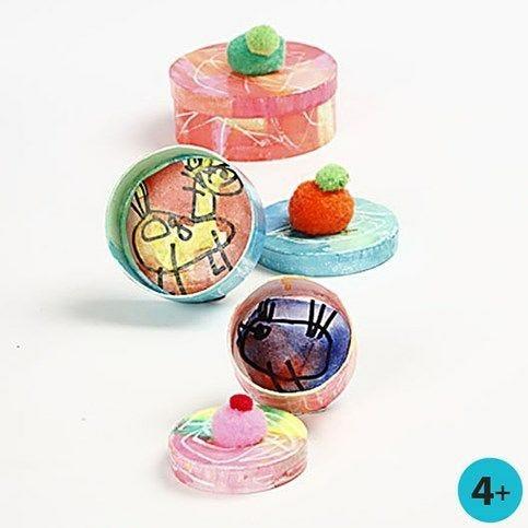 Image du produit Creativ Company Pompon multicolore, 300 g