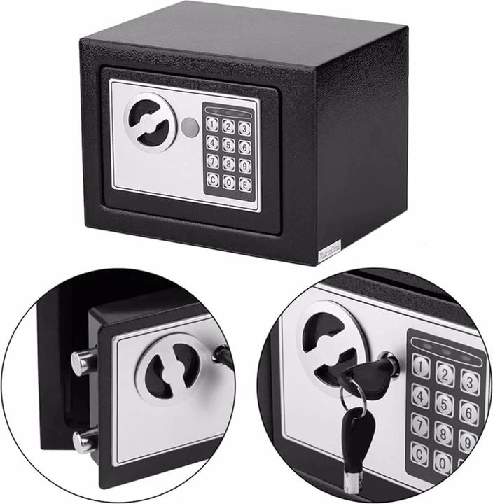 Produktbild Extralink Startseite | Elektronischer Schlosstresor | gepanzerte Kassette mit digitalem Code Schlüs