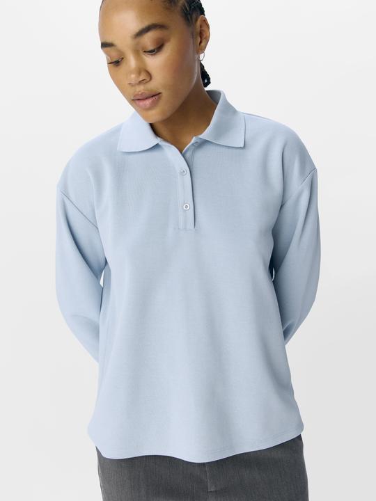 Produktbild Object Gestreiftes Langarm-Poloshirt (S)