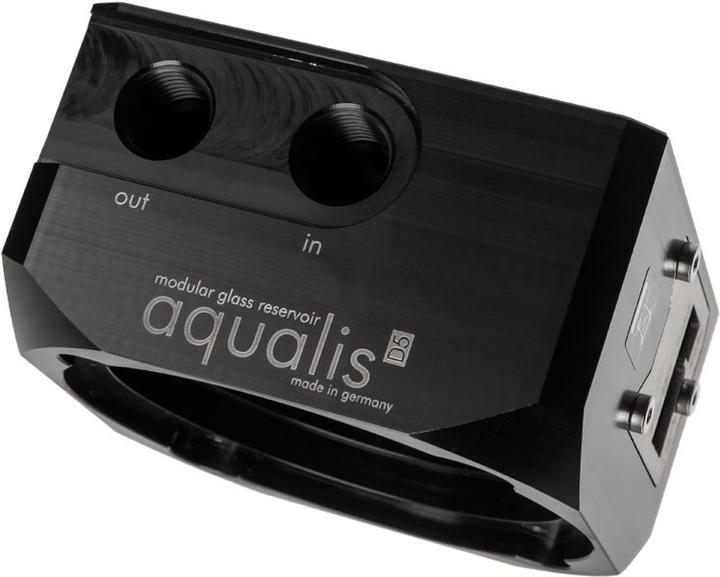 Produktbild Aqua Computer Pumpenadapter für D5-Pumpen für aqualis mit Füllstandsmessu