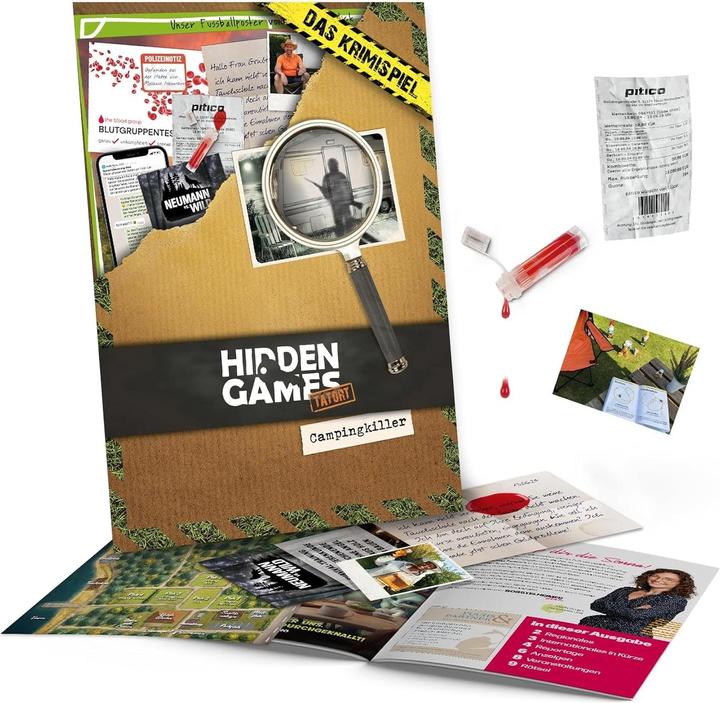 Image du produit Hidden Games Campingkiller - Jeu de piste (Allemand)
