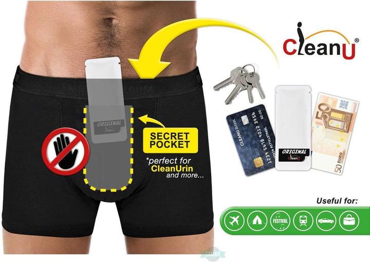 Actual product image CleanU Anti-Paranoia Pack Fruit of the Loom Man