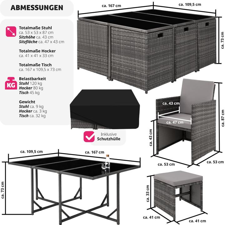 Actual product image tectake Malaga