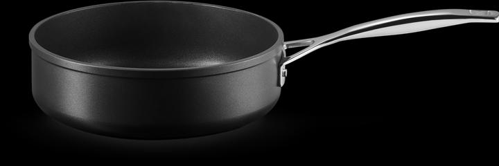 Produktbild Le Creuset 51110240010002 Aluminium-Antihaft Sautépfanne 24cm, Anthrazit/Silber (24 cm, Pfannenset + Topfset, Aluminium)