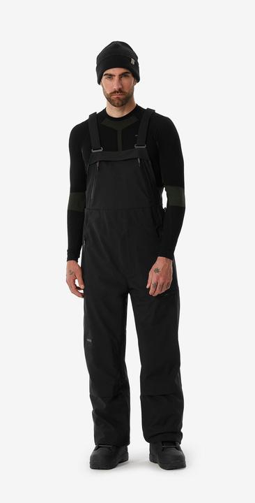 Immagine prodotto Dreamscape Pantaloni da snowboard salopette uomo impermeabile - 900 nero (XL)