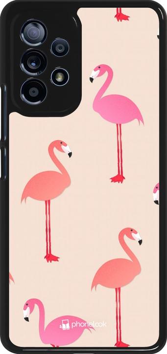 Actual product image PhoneLook Cover Pink Flamingos Pattern (Samsung Galaxy A53 5G)