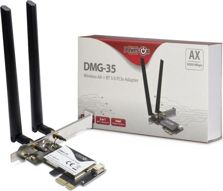 Actual product image Intertech DMG-35 (Mini PCI Express)