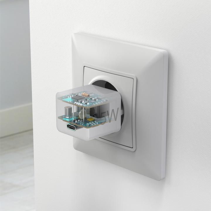 Immagine prodotto Hama Mini caricatore, Power Delivery (PD)/Qualcomm®, 25 Watt, bianco (25 W)