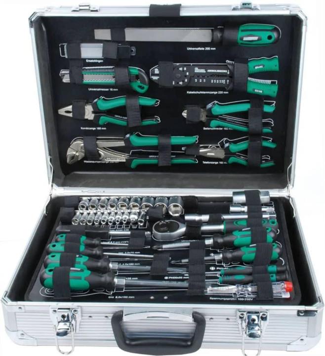 Produktbild Mannesmann Werkzeugkoffer (106 Teile)
