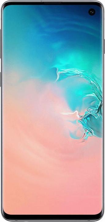 Produktbild Re!commerce Galaxy S10 (dual sim) (128 GB, Weiss, 6.10", 16 Mpx, Hybrid Dual SIM, B / Sehr gut)