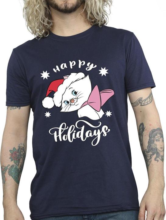 Immagine prodotto Disney Maglietta Uomo The Aristocats Happy Holidays (L)