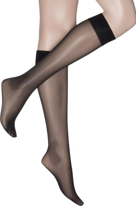 Produktbild Wolford Kniestrümpfe "Satin Touch" schwarz (20 DEN, 38, M)