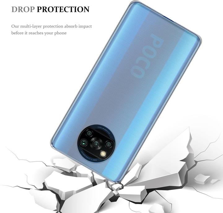 Actual product image Cadorabo TPU Ultra Slim AIR Cover (Xiaomi Poco X3 NFC)