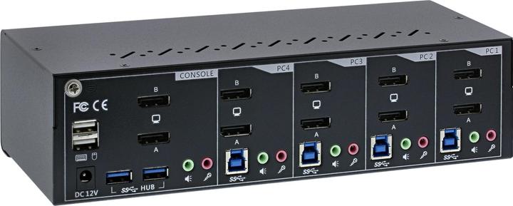 Actual product image InLine KVM Desktop Switch