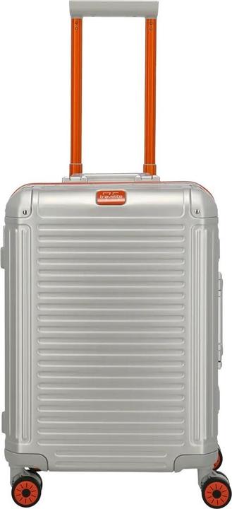 Produktbild Travelite Next - Trolley S, Silber-Orange (39 l, Handgepäck (bis 50l))