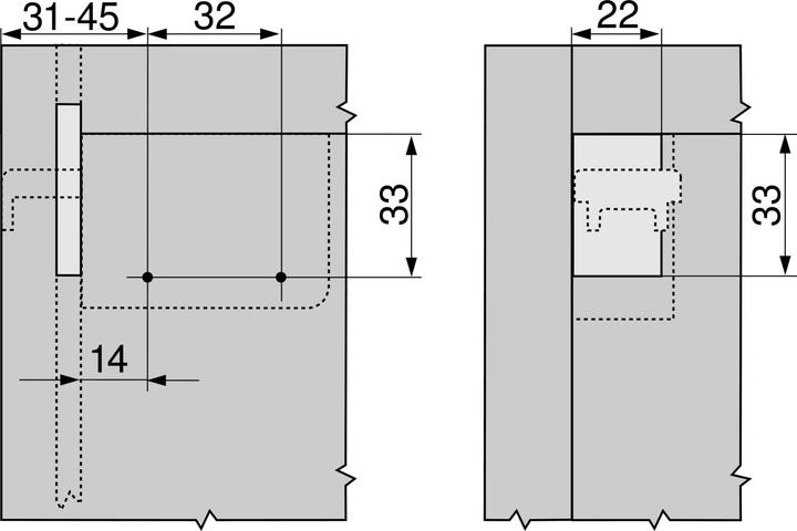 Actual product image Blum Cabinet hanger (1 pcs.)