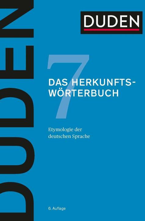 Actual product image Das Herkunftswörterbuch (German, Duden editorial office, 2020)