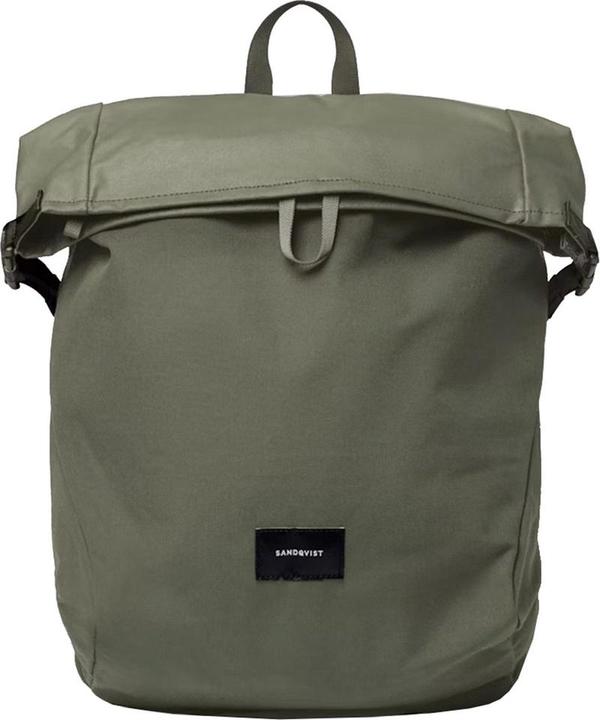Actual product image Sandqvist Laptop Rugzak / Rugtas / Laptoptas / Werktas - Alfred - Groen - 13 inch (22 l)