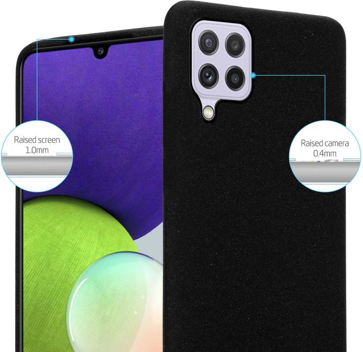 Produktbild Cadorabo TPU Frosted Hülle (Samsung Galaxy M22, Samsung Galaxy A22, Samsung Galaxy A32)
