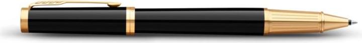 Actual product image Parker Pen PARKER Rollerball Ingenuity Black glossy GT (F, black) (Black, Gold, 1 x)