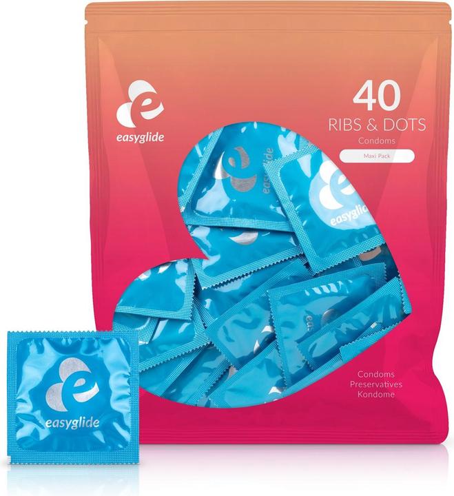 Produktbild EasyGlide Ribs & Dots (40 Stk.)