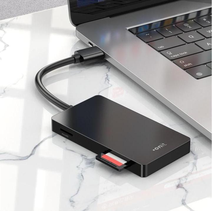 Produktbild Onit Card Reader Extern USB-A 3-in-1 (USB 3.0)
