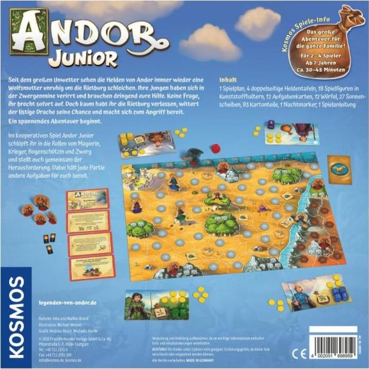 Actual product image Kosmos Andor Junior (German)