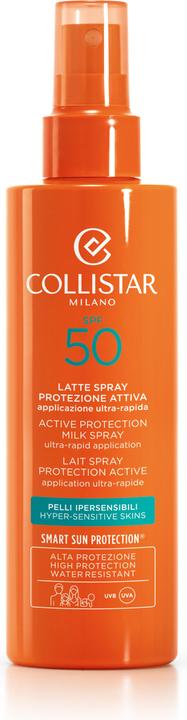 Collistar Latte protettivo Act, fattore di protezione solare 50 (Crema solare viso, SPF 50, 200 ml)
