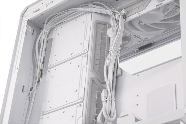 Actual product image ASUS Case TUF GT502 PLUS TG Gaming White (mATX, Mini-ITX, ATX)