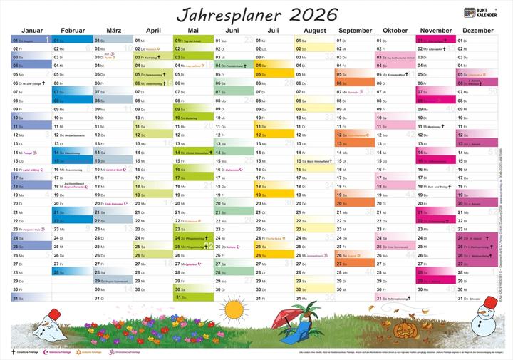 Produktbild Jahresplaner 2026