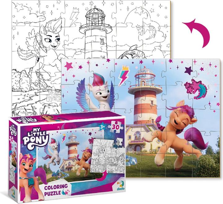 Produktbild Dodo Zum Ausmalen 2in1 My Little Pony (30 Teile)