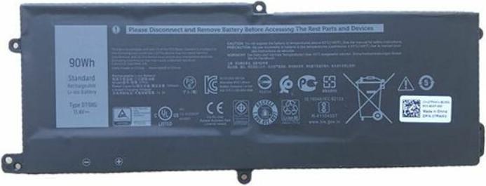Dell Battery, 90WHR, 6 Cell (6 Cells)