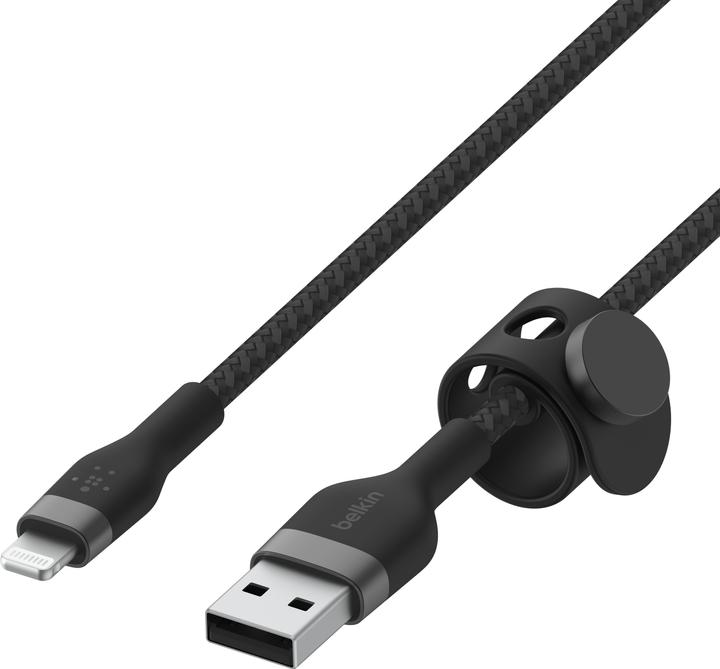 Actual product image Belkin USB charging cable Boost Charge Pro Flex USB A - Lightning 3 m (3 m)