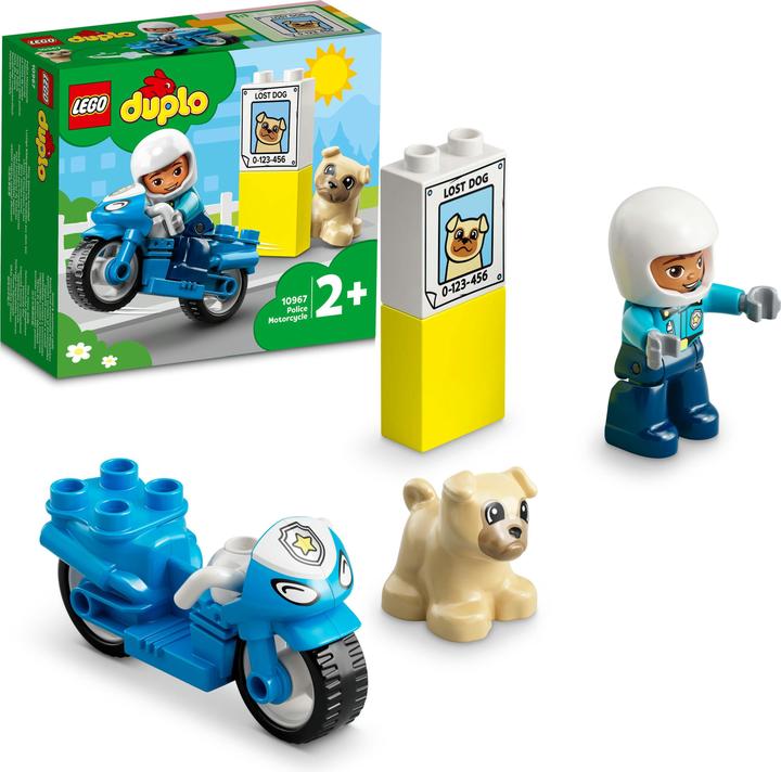 Actual product image LEGO Police motorcycle (10967)