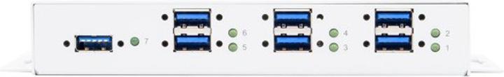 Immagine prodotto Exsys HUB USB 3.2 a 7 porte Gen1 bianco (USB-B, 7 Porti)
