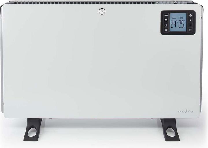Produktbild Nedis SmartLife Convectorkachel - Wi-Fi - 2000 W - 3 Warmte Standen - LCD - 5 - 37 C - Instelbare thermost (2000 W)