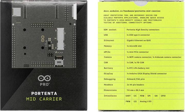 Actual product image Arduino ASX00055 Expansion board