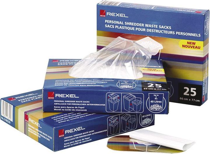 Image du produit Rexel Sacs en PP pour destructeurs de documents (1 x, 175 l)