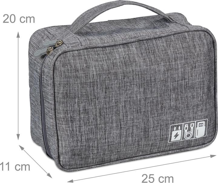 Produktbild Relaxdays Kabeltasche