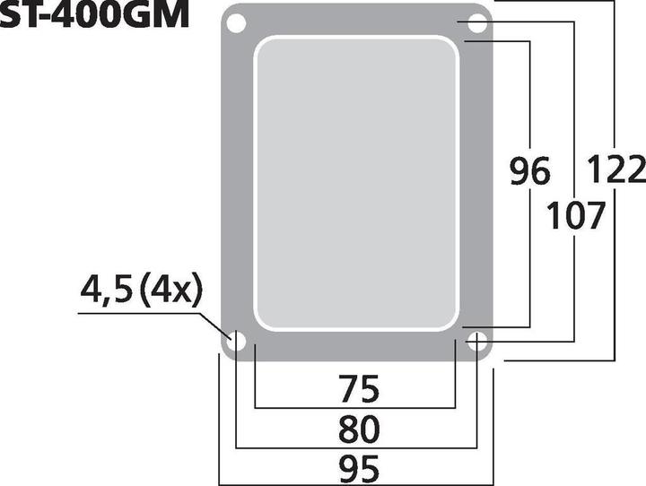 Actual product image Monacor Bi-wiring terminal