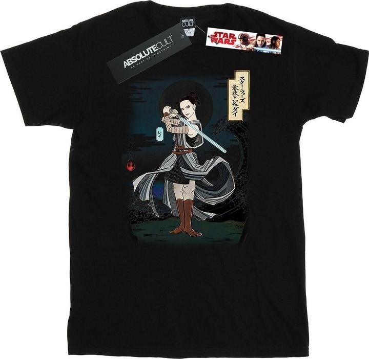 Immagine prodotto Star Wars The Last Jedi Japanese Rey Maglietta Uomo (XXL)