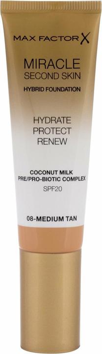 Max Factor Miracle Second Skin (08 Medium Tan)