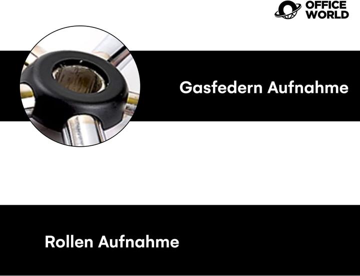 Produktbild OfficeWorld Range Fusskreuz fuer Buerostuhl